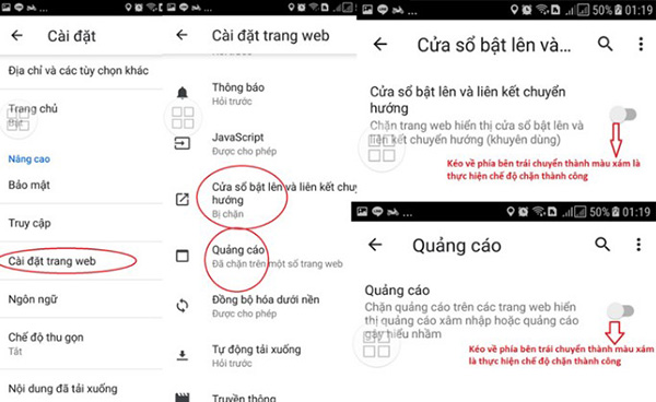 Chặn quảng cáo trên Chrome