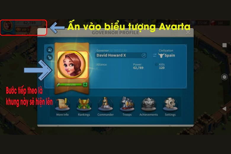 Hướng dẫn nhập Code Rise of Kingdoms