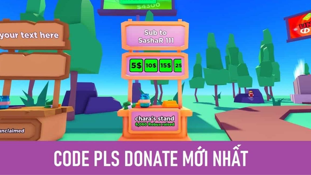 Danh sách Code Pls Donate