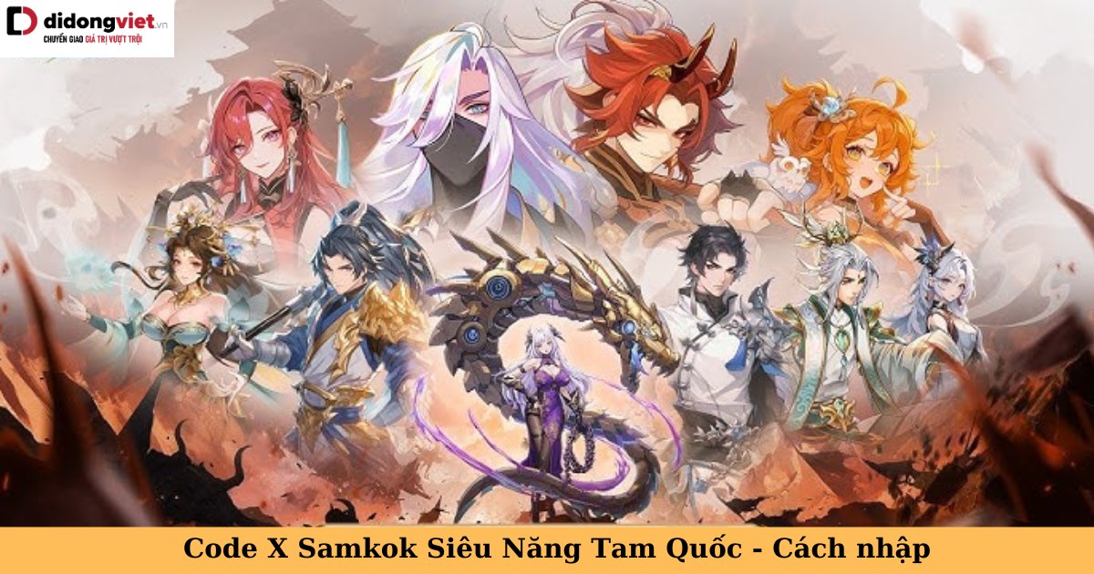 Code X Samkok Siêu Năng Tam Quốc