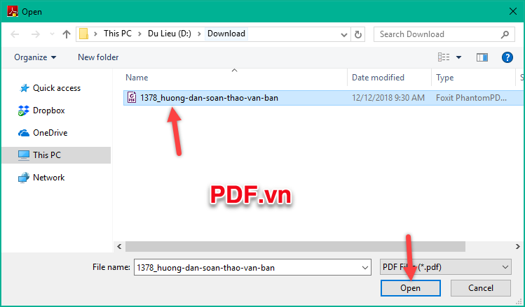 Xử lý file PDF bảo mật cao