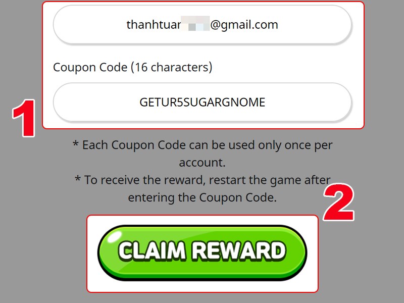 Code Cookie Run: Kingdom