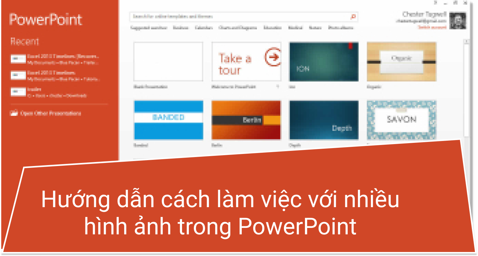 Làm việc với hình ảnh trong PowerPoint