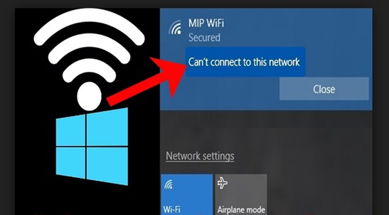 Khắc phục lỗi WiFi có sóng nhưng không kết nối được